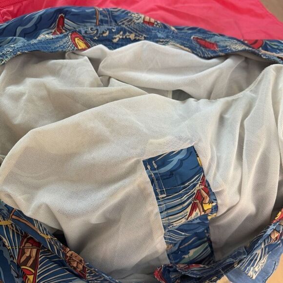 Polo Ralph Lauren Shorts Mens 4XB Tropical Pattern Street Style Swimwear Surfers - Picture 11 of 11